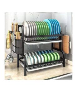 Alternative view of Multipurpose Utility Dish Rack - 2 Tiers