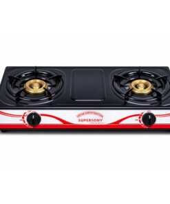 Alternative view of SUPERSONY Double Table Gas Stove