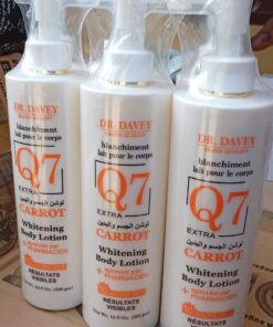 Dr Davey Q7 Carrot Whitening Lotion – 500gm