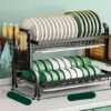 Multipurpose Utility Dish Rack - 2 Tiers