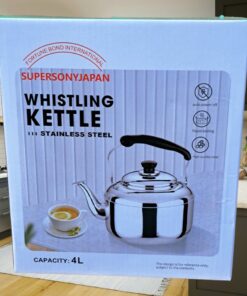 Stainless Steel Whistling Kettle 4L