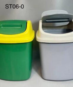 10L Waste Trash Can Bin with Swing Lid