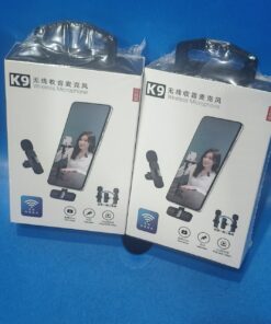 K9 Wireless Lavalier Microphone – Portable Clip-On Mic For Android & iPhone